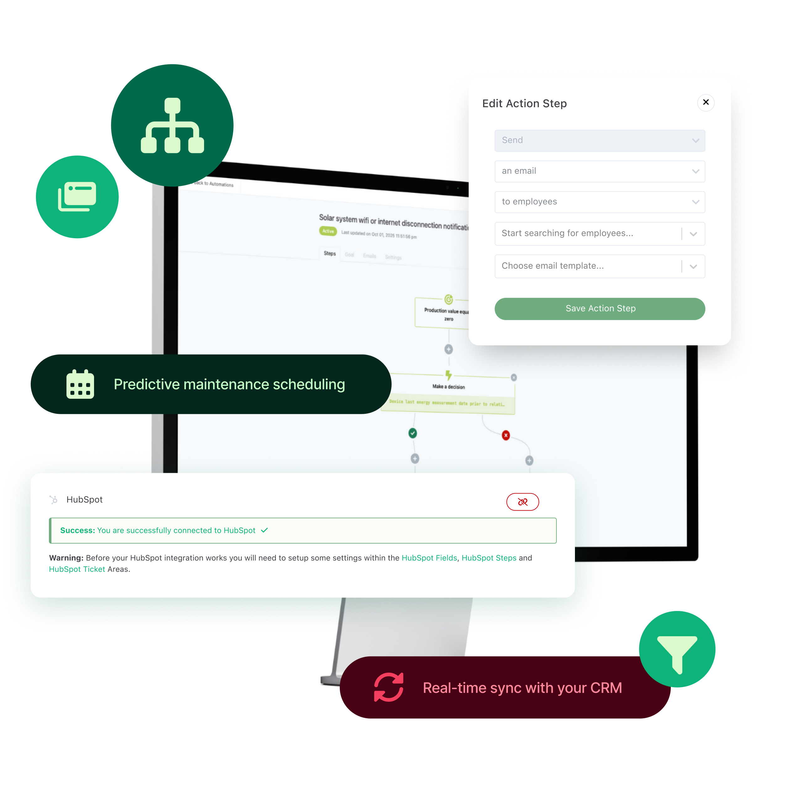 Automated O&M workflows